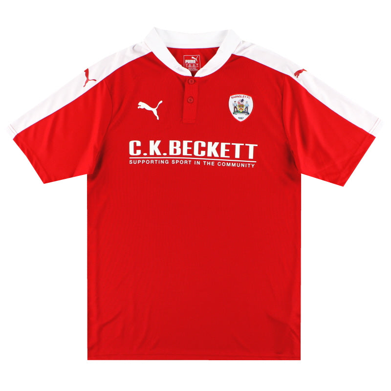 2018-19 Barnsley Puma Home Shirt *As New* L Football Shirt
