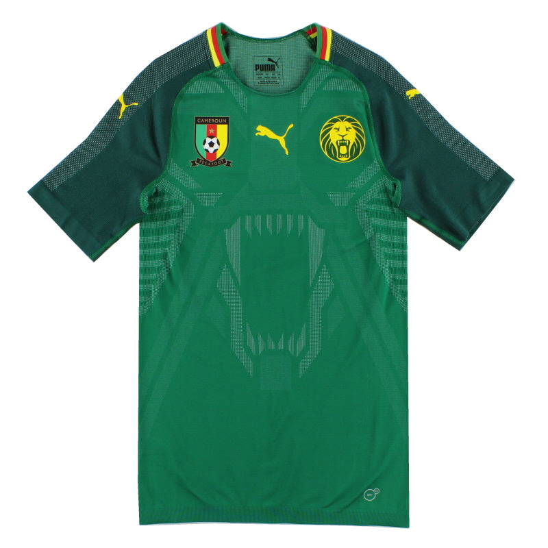 2018-19 Cameroon EvoKnit Player Issue Home Shirt *w/tags* M Football Shirt