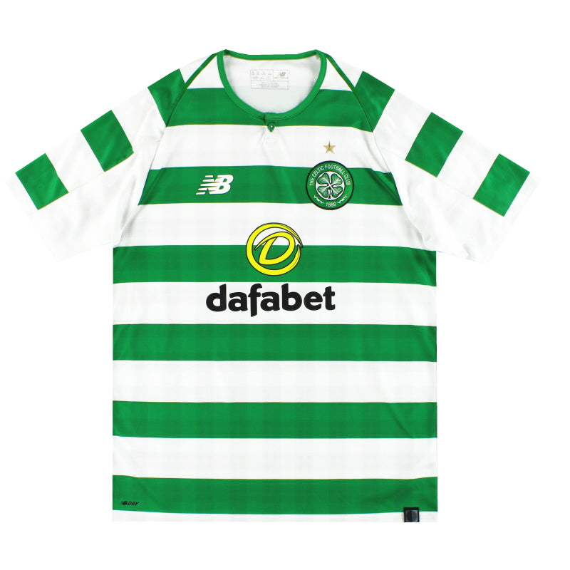 2018-19 Celtic New Balance Home Shirt M Football Shirt