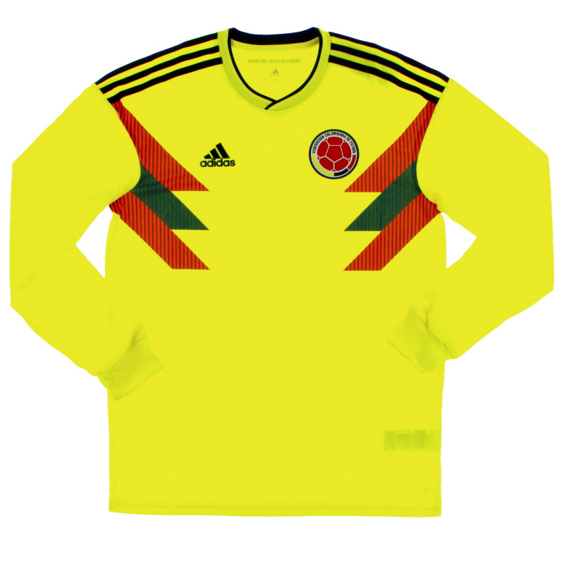 2018-19 Colombia Home Shirt L/S *BNIB* Football Shirt