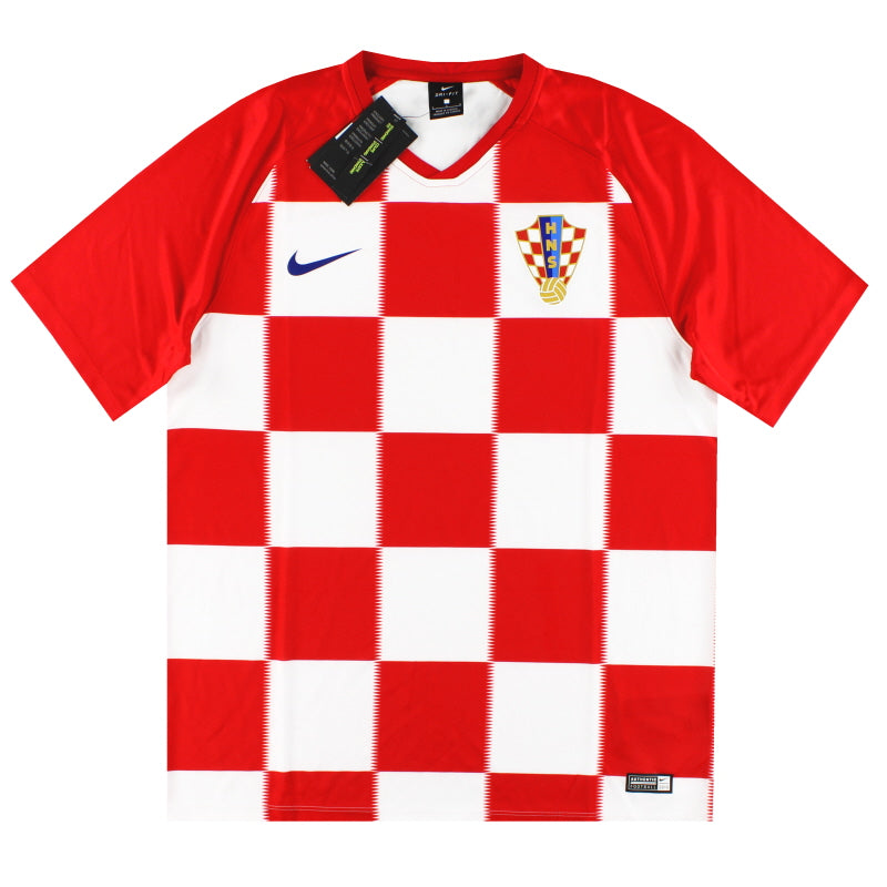 2018-19 Croatia Nike Basic Home Shirt *w/tags* L Football Shirt