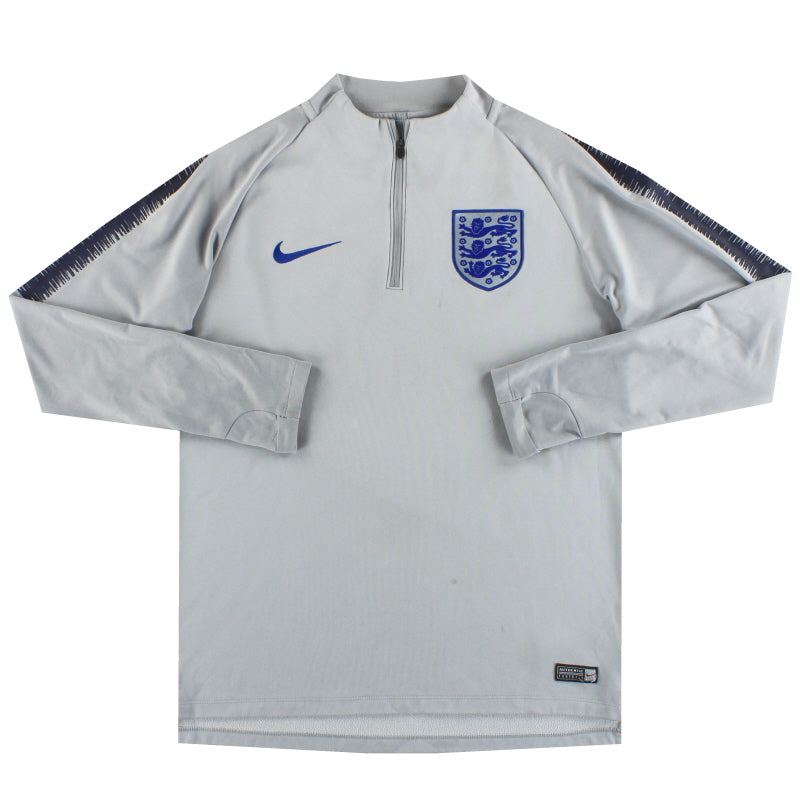 2018-19 England Nike 1/4 Zip Training Top M Football Shirt