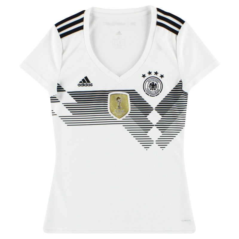2018-19 Germany adidas Home Shirt Women's S Football Shirt