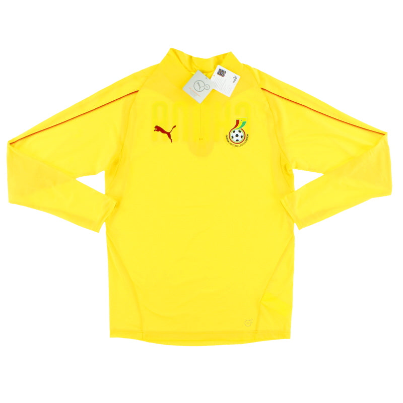 2018-19 Ghana Puma 1/4 Zip Training Top *BNIB* S Football Shirt