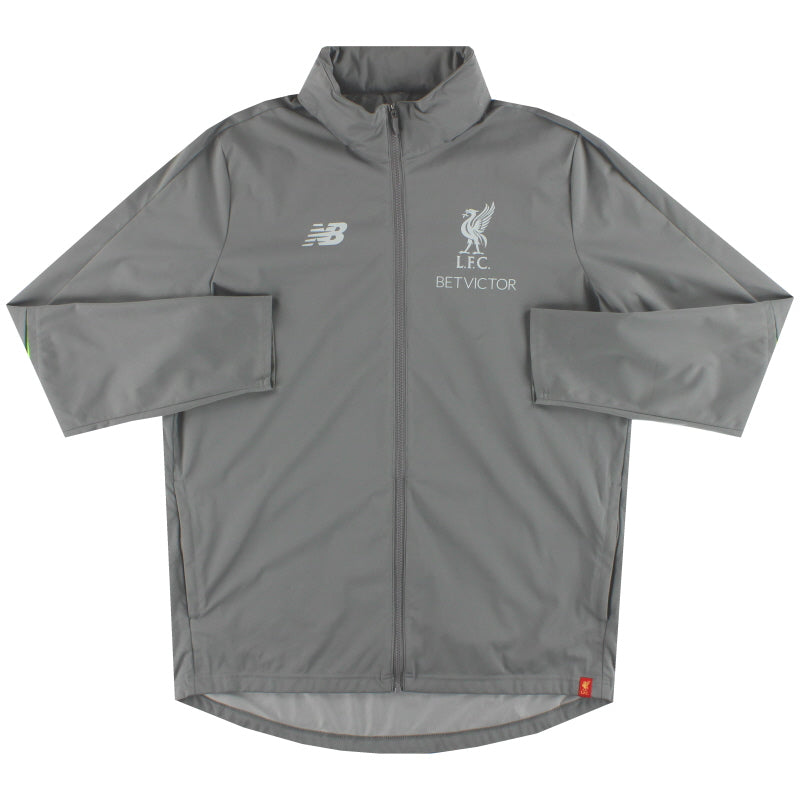 2018-19 Liverpool New Balance Lightweight Hooded Jacket L Jacket