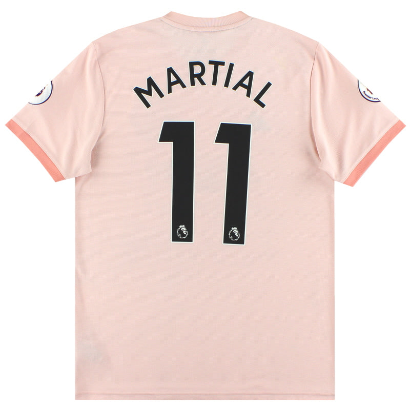 2018-19 Manchester United adidas Away Shirt Martial #11 M Football Shirt