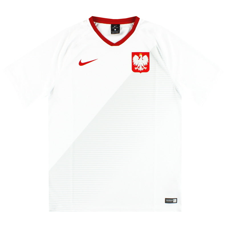 2018-19 Poland Nike Basic Home Shirt *As New* L Football Shirt