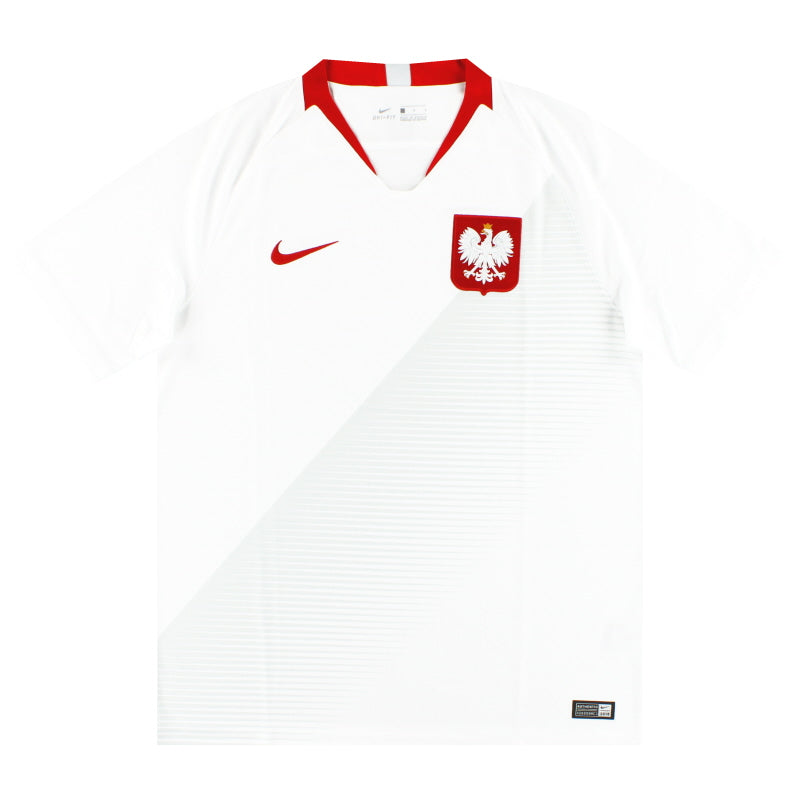 2018-19 Poland Nike Home Shirt *As New* M Football Shirt