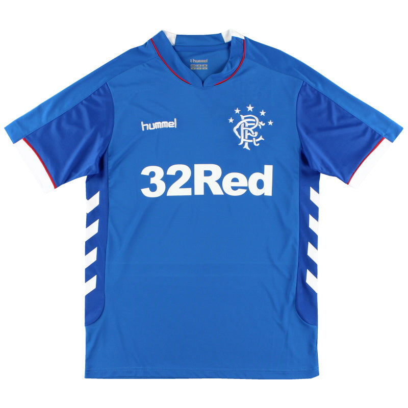 2018-19 Rangers Home Shirt S Football Shirt