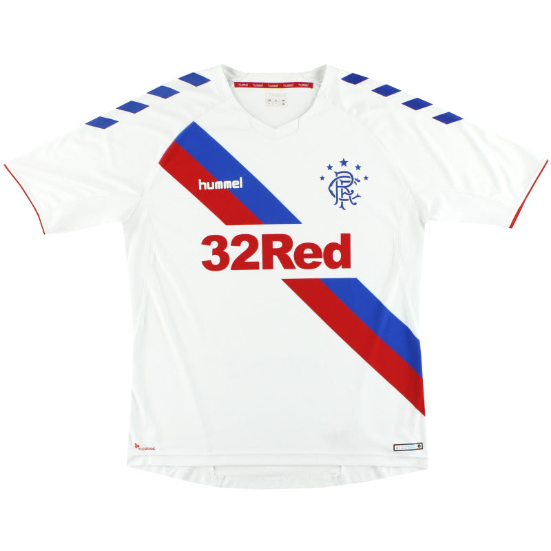 2018-19 Rangers Hummel Away Shirt L Football Shirt