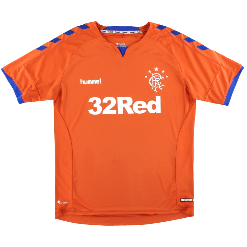 2018-19 Rangers Hummel Third Shirt L Football Shirt