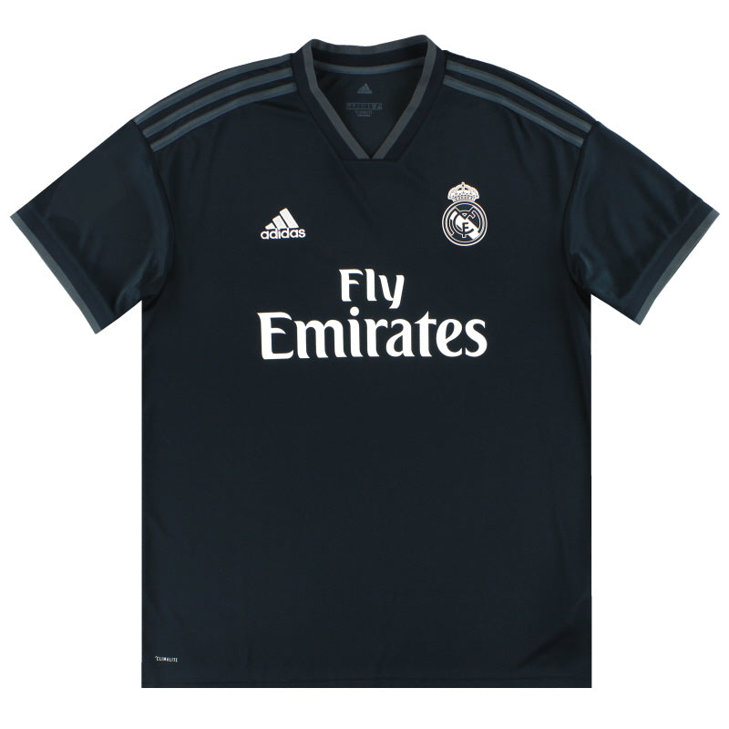 2018-19 Real Madrid adidas Away Shirt L Football Shirt