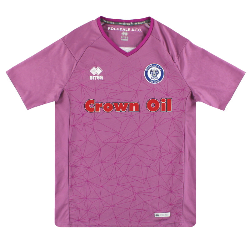 2018-19 Rochdale Errea Third Shirt #9 L Football Shirt