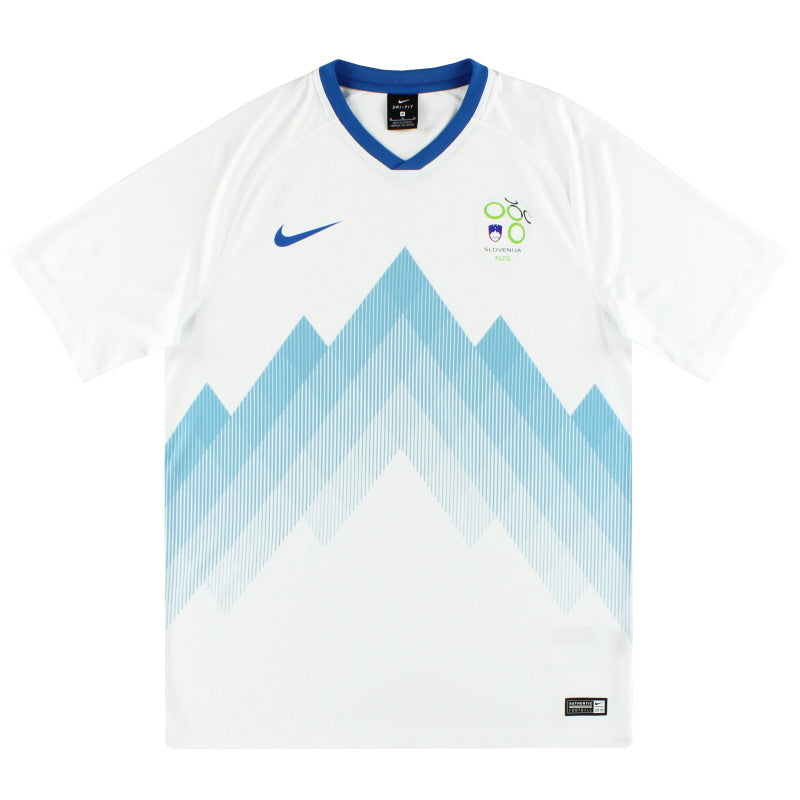 2018-19 Slovenia Nike Basic Home Shirt *As New* M Football Shirt