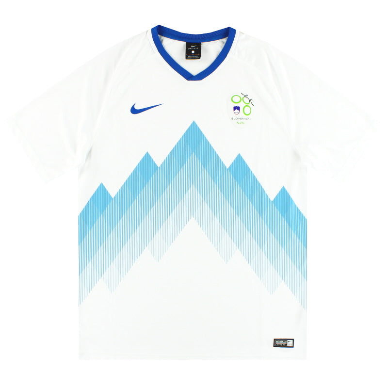 2018-19 Slovenia Nike Basic Home Shirt *As New* L Football Shirt