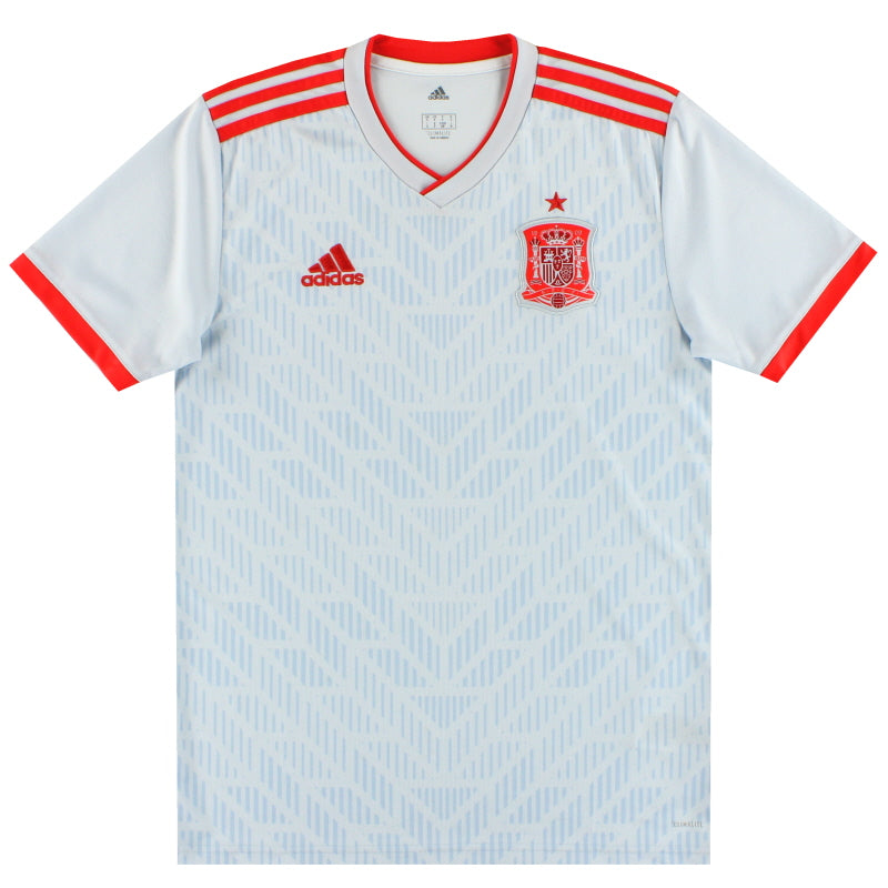 2018-19 Spain adidas Away Shirt S Football Shirt