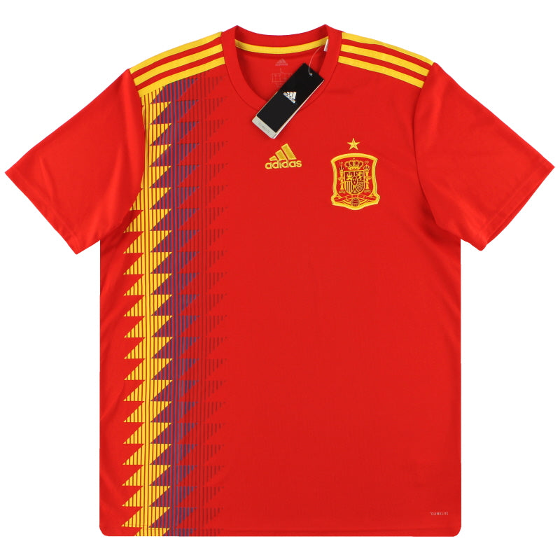 2018-19 Spain adidas Home Shirt *w/tags* M Football Shirt