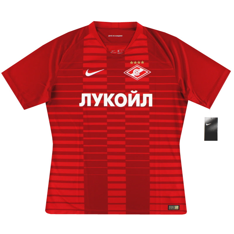 2018-19 Spartak Moscow Nike Player Issue Home Shirt *w/tags* XL Football Shirt