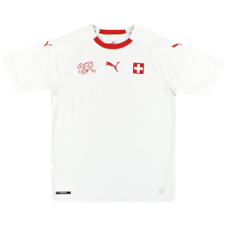 2018-19 Switzerland Puma Away Shirt M Football Shirt