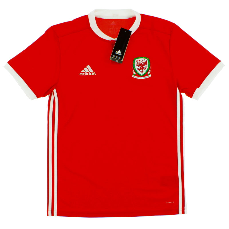 2018-19 Wales Home Shirt *BNIB* Football Shirt