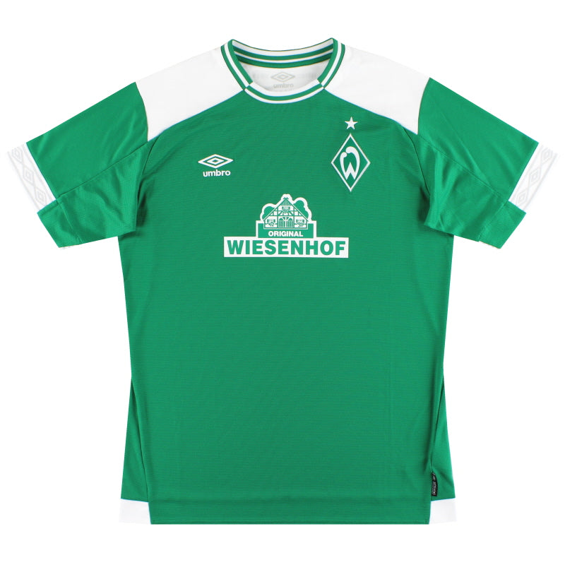 2018-19 Werder Bremen Umbro Home Shirt *As New* L Football Shirt