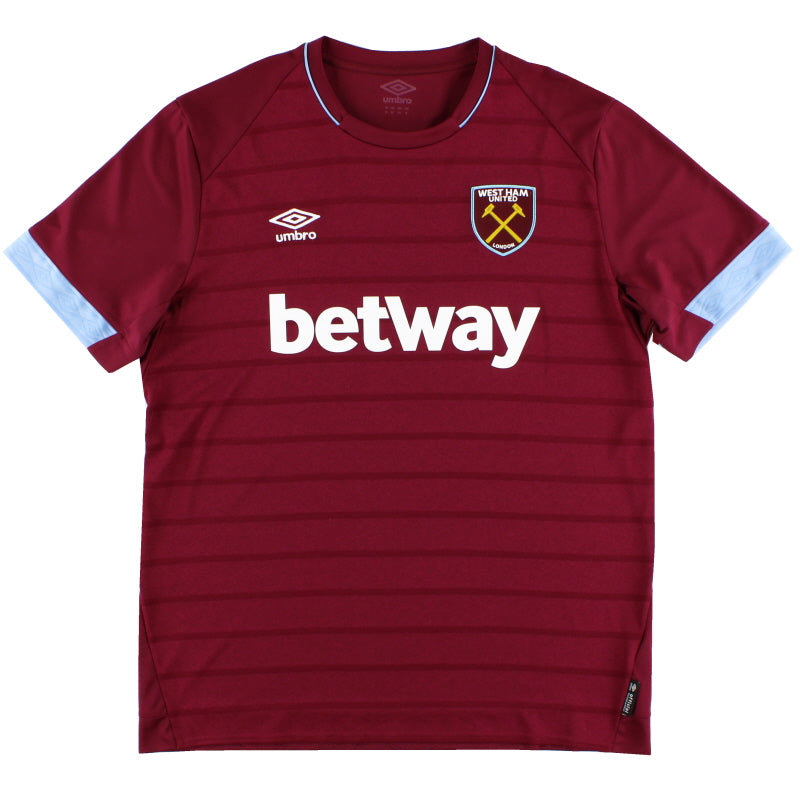 2018-19 West Ham Home Shirt *Mint* XL Football Shirt
