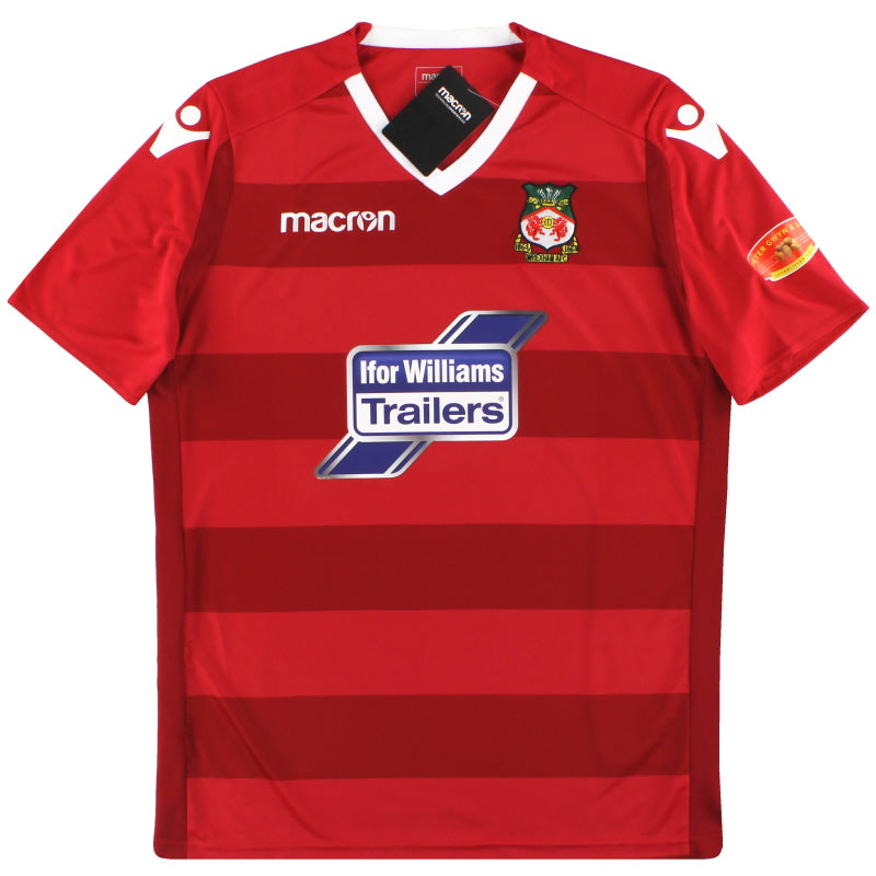 2018-19 Wrexham Macron Home Shirt *w/tags* XL Football Shirt