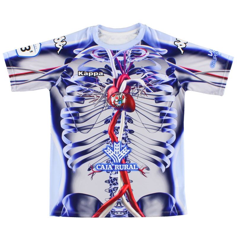 2018-19 Zamora CF Kappa 'Human Circulatory' Goalkeeper Shirt *BNIB* S Football Shirt