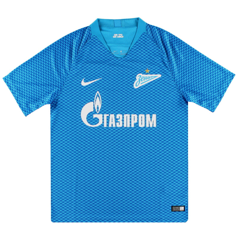 2018-19 Zenit St. Petersburg Nike Home Shirt *As New* M Football Shirt