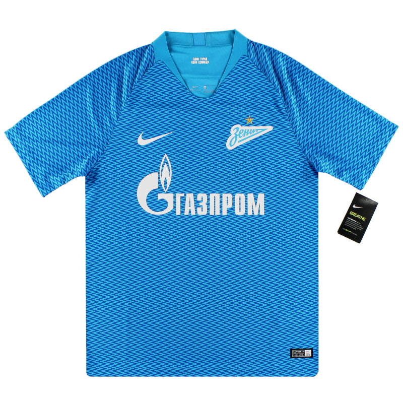 2018-19 Zenit St. Petersburg Nike Sample Home Shirt *w/tags* M Football Shirt