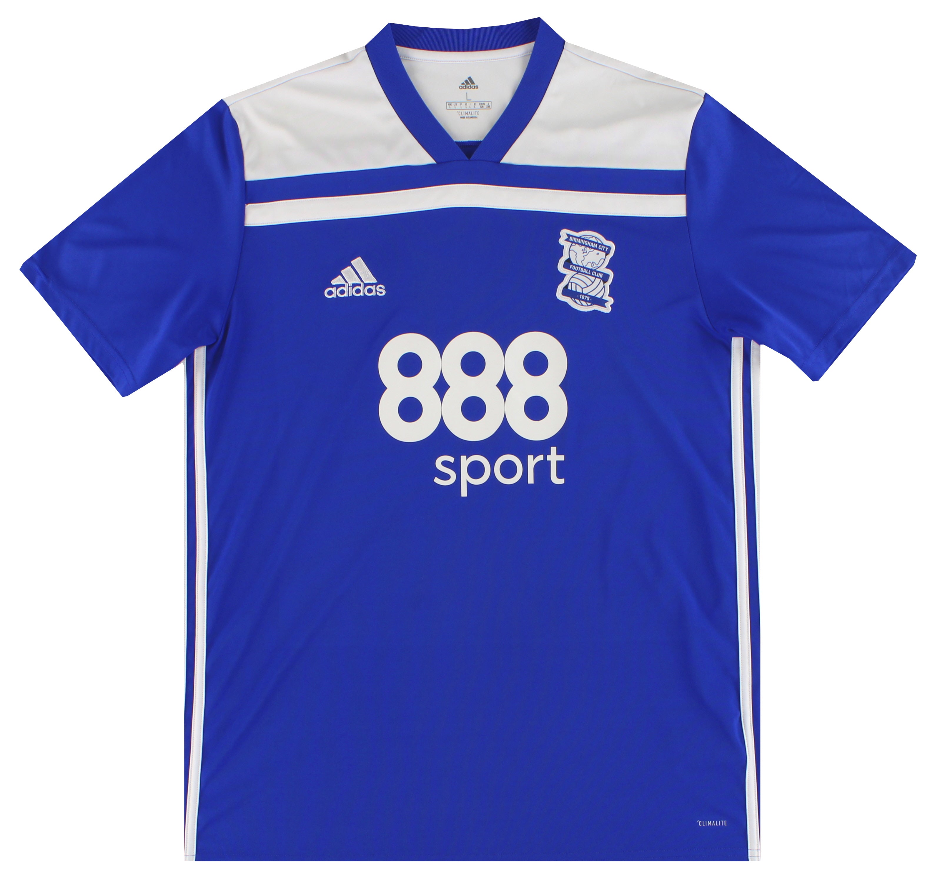 2018-19 Birmingham adidas Home Shirt L