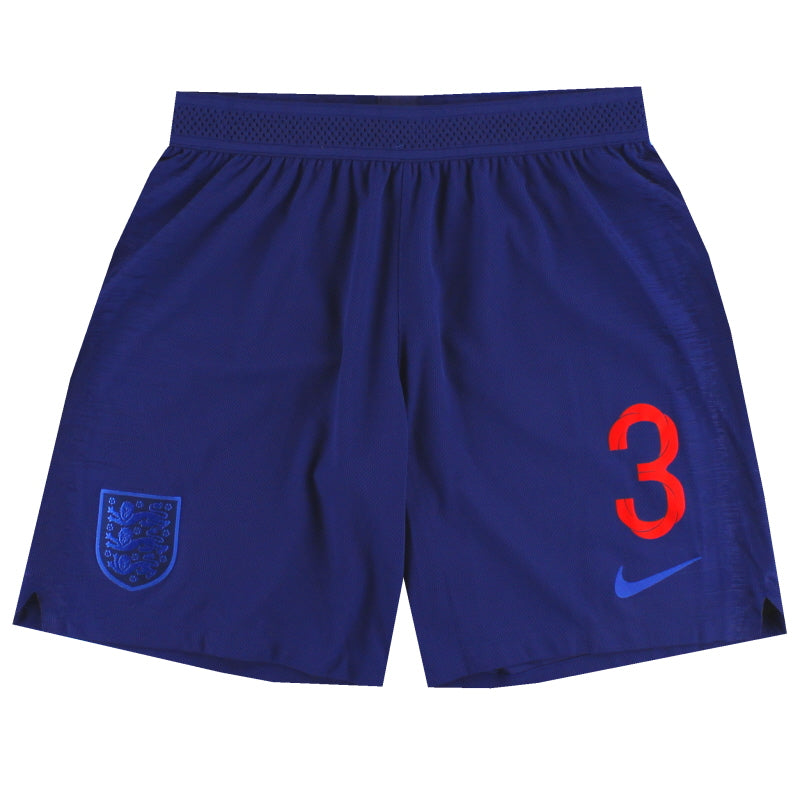 2018-20 England Nike Player Issue Home Shorts #3 *As New* M Football Shorts