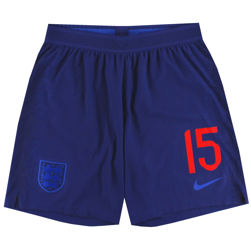 2018-20 England Nike Player Issue Home Shorts #15 *As New* M Football Shorts