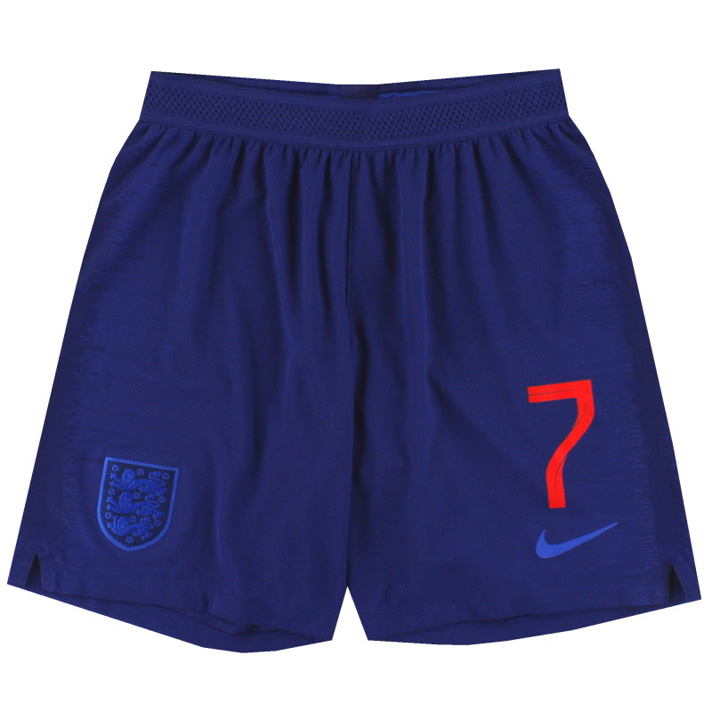 2018-20 England Nike Player Issue Home Shorts #7 *As New* M Football Shorts