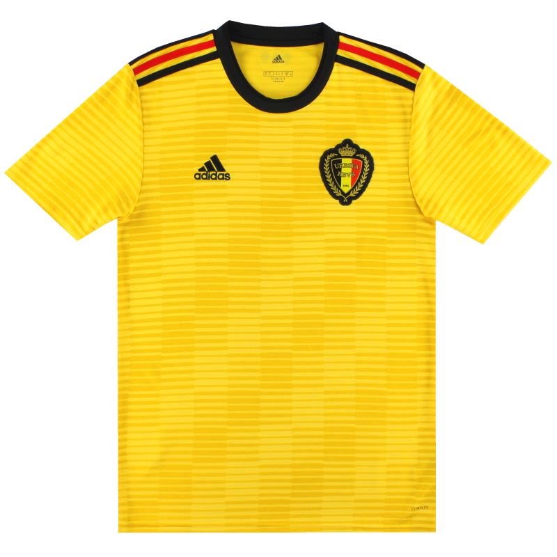 2018 Belgium adidas Away Shirt S Football Shirt