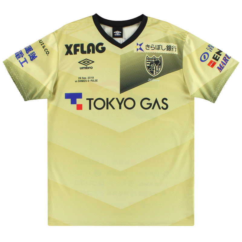 2018 FC Tokyo Umbro '20 Years' Third Shirt *Mint* M Football Shirt