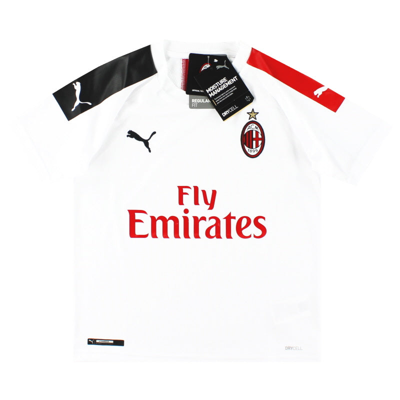 2019-20 AC Milan Puma Away Shirt *BNIB* M.Boys Football Shirt