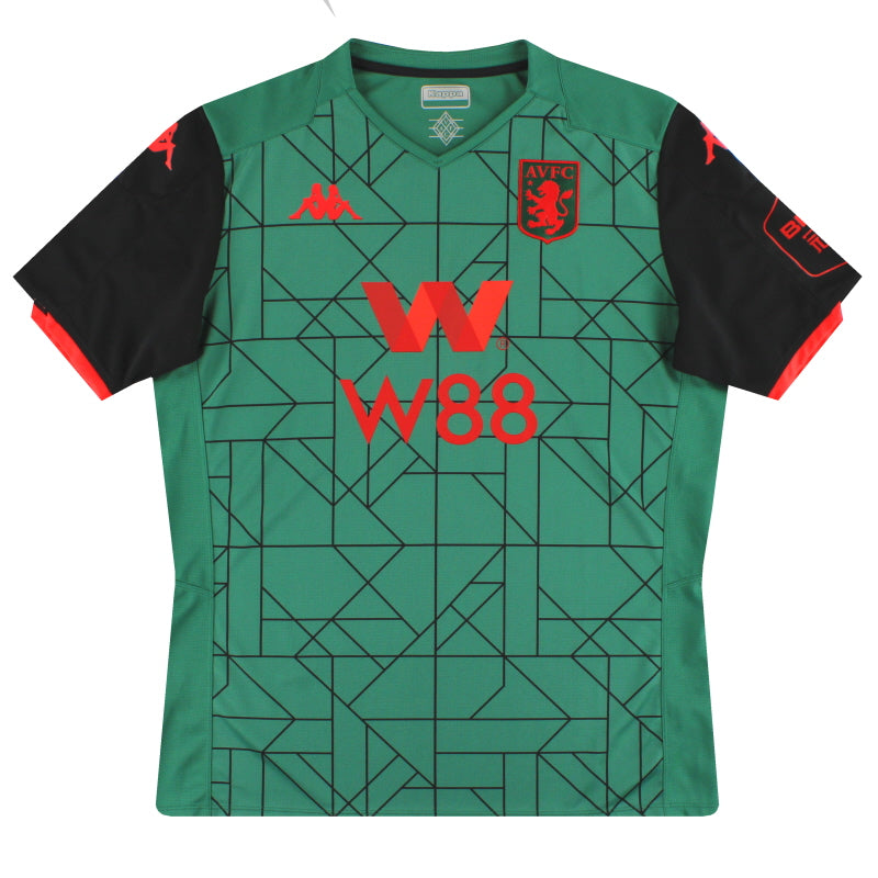 2019-20 Aston Villa Kappa Third Shirt *Mint* XXL Football Shirt