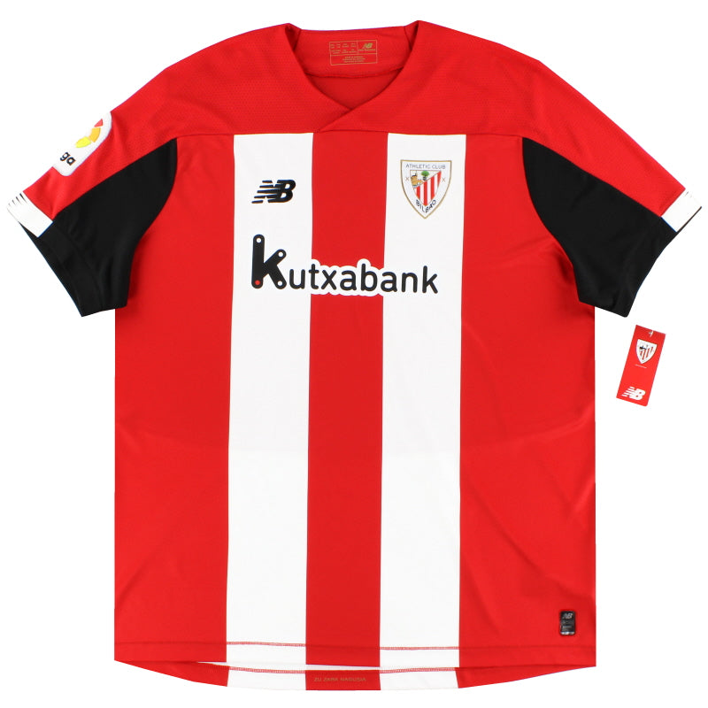 2019-20 Athletic Bilbao New Balance Home Shirt *w/tags* L.Boys Football Shirt
