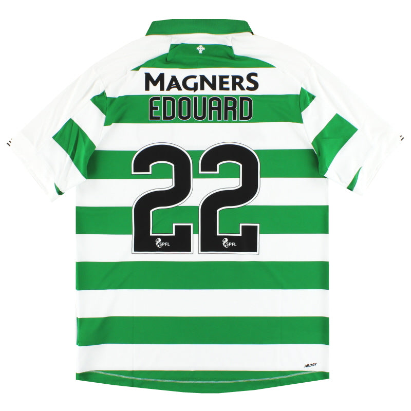 2019-20 Celtic New Balance Home Shirt Edouard #22 *w/tags* L Football Shirt