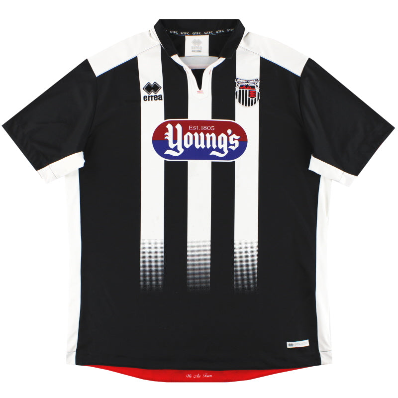 2019-20 Grimsby Town Macron Home Shirt 5XL Football Shirt