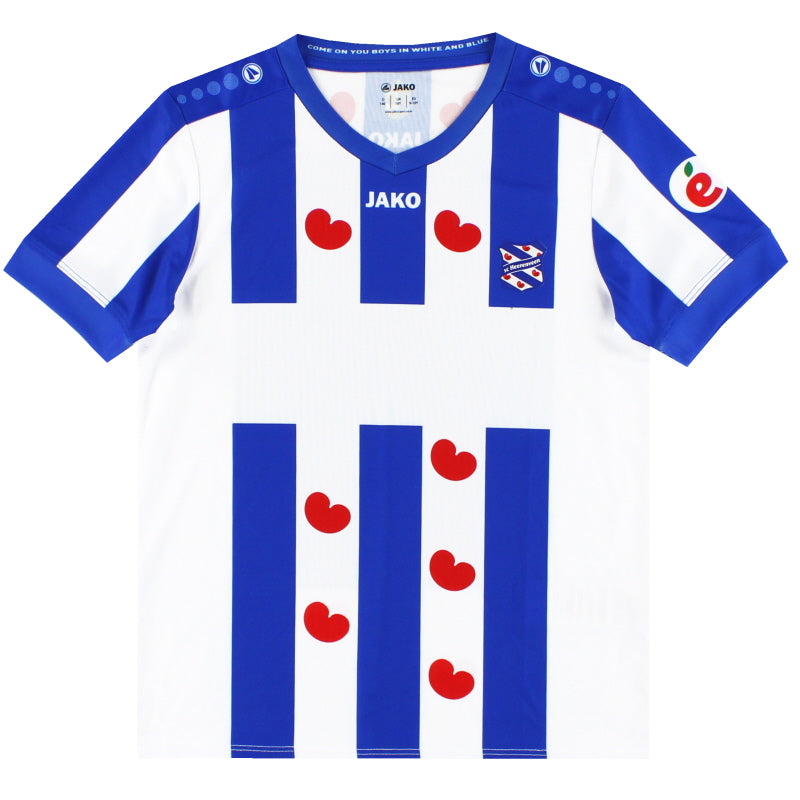 2019-20 Heerenveen Jako Home Shirt *As New* Y Football Shirt