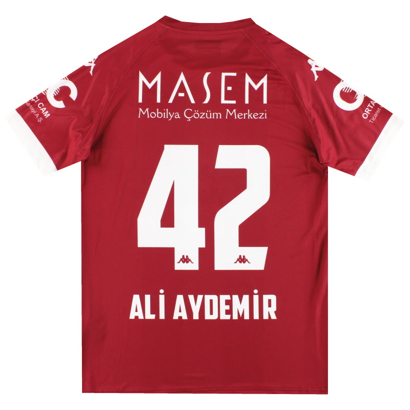 2019-20 Inegolspor Player Issue Home Shirt Ali Aydemir #42 *As New* M Football Shirt