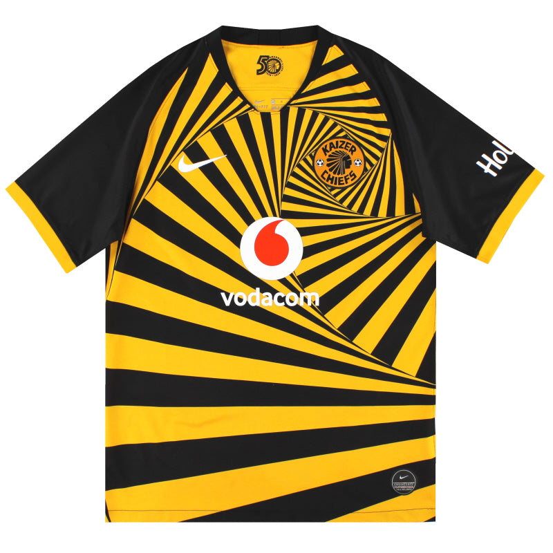 2019-20 Kaizer Chiefs Nike '50 Year' Home Shirt M Football Shirt