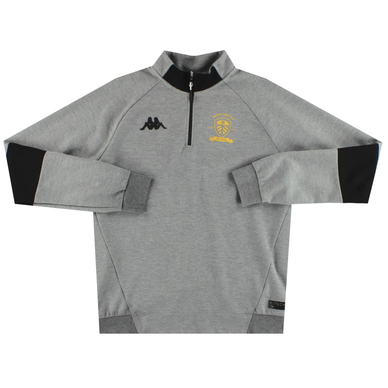 2019-20 Leeds Kappa Centenary 1/4 Zip Sweatshirt L Sweatshirt