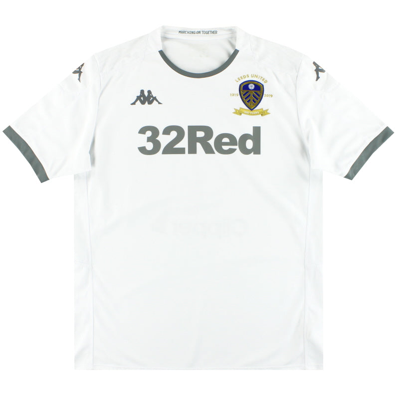 2019-20 Leeds Kappa Centenary Home Shirt XL Football Shirt