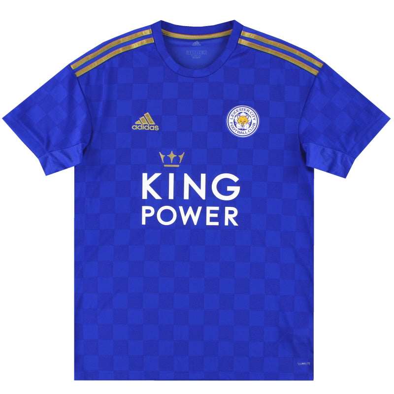 2019-20 Leicester adidas Home Shirt M Football Shirt