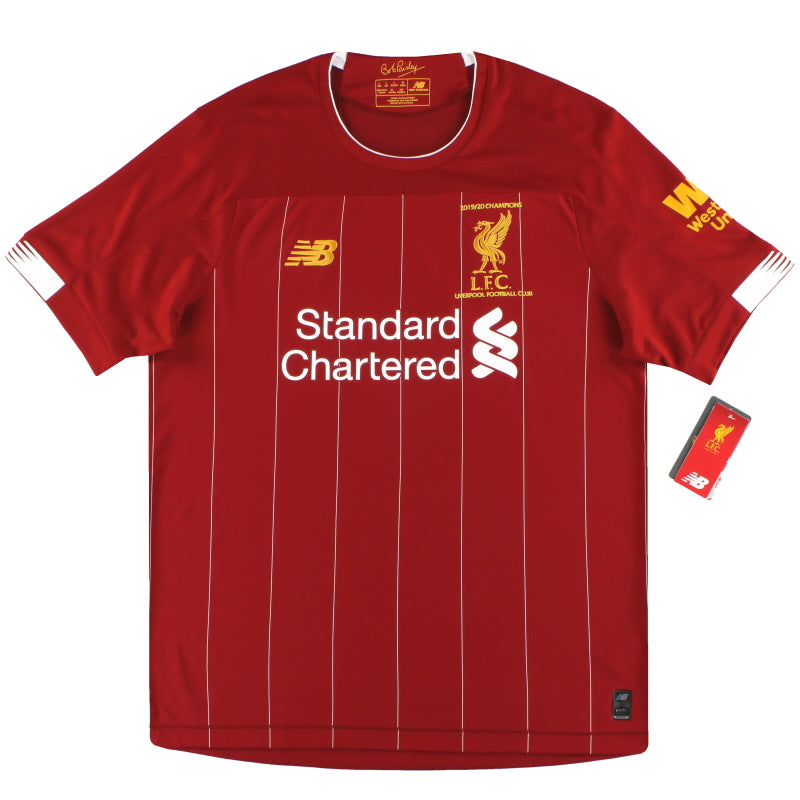 2019-20 Liverpool New Balance 'Champions' Home Shirt *w/tags* S Football Shirt