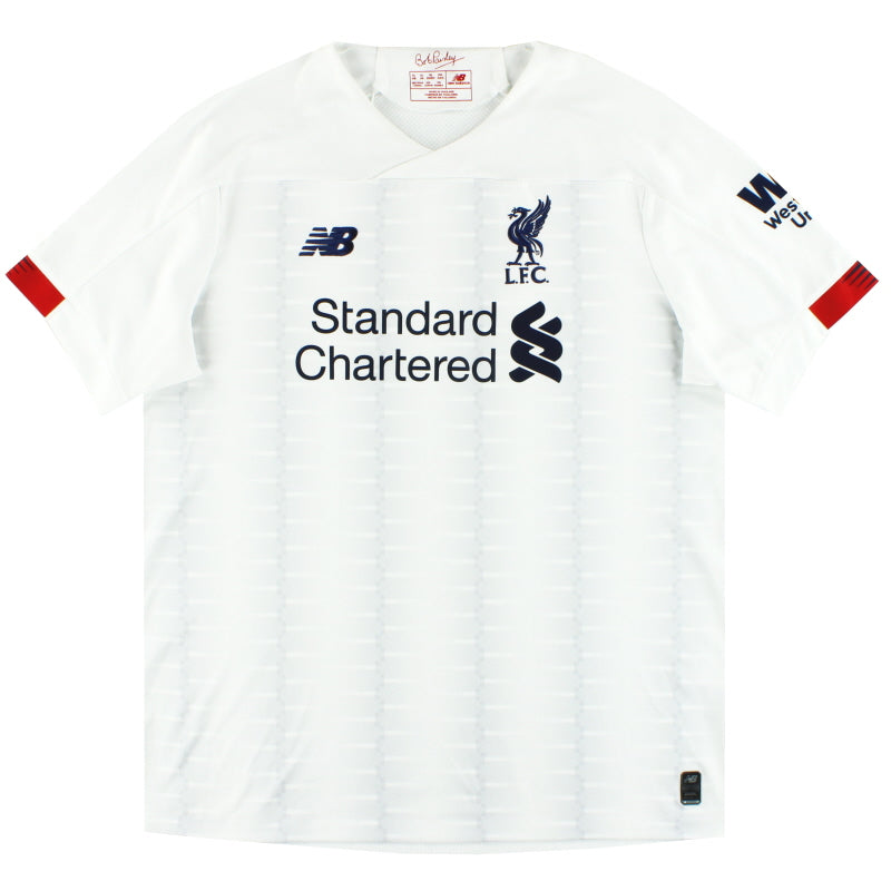 2019-20 Liverpool New Balance Away Shirt L Football Shirt