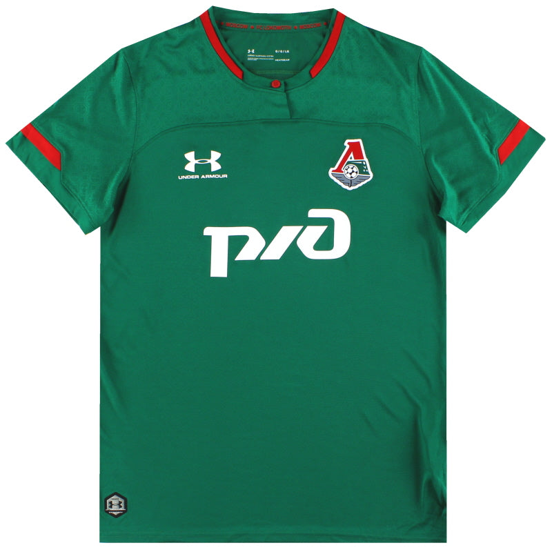 2019-20 Lokomotiv Moscow Under Armour Home Shirt *Mint* L Football Shirt